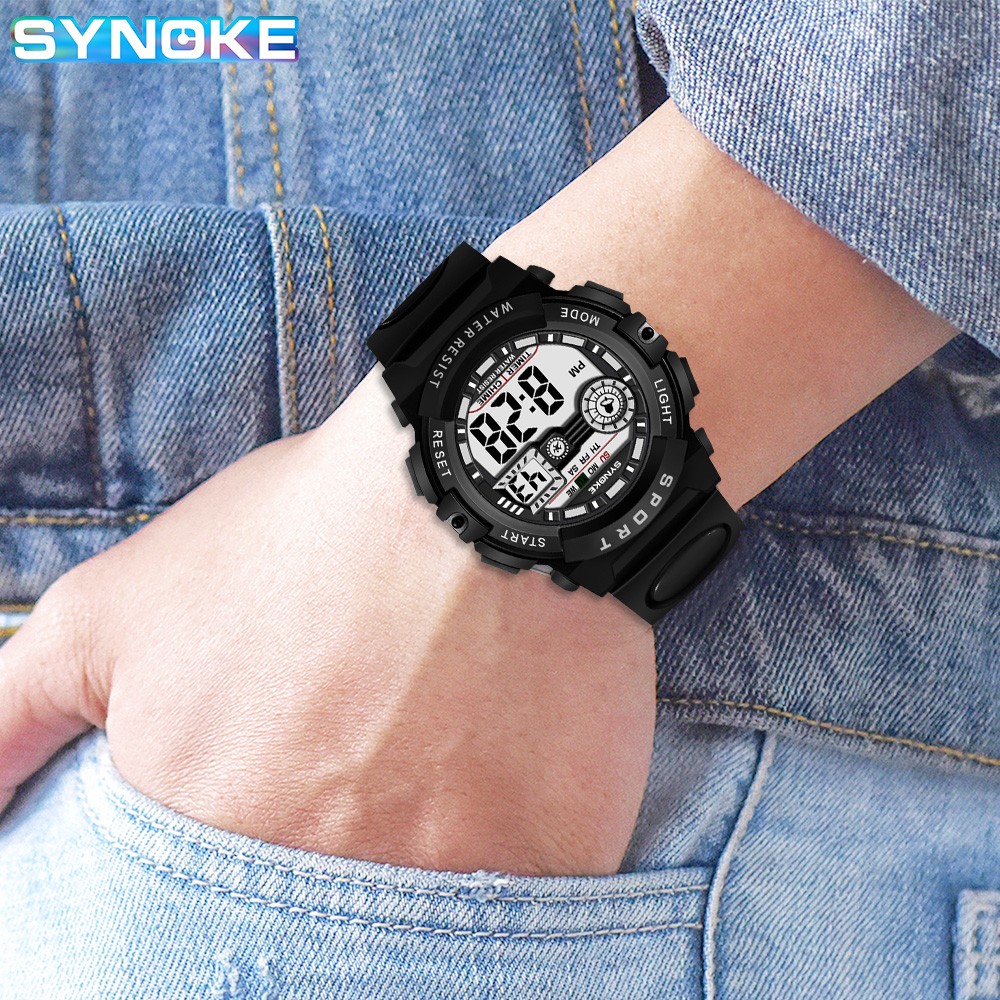 Boys Digital Watch Waterproof Sports LED Watches with Alarm Kids Wrist Watches