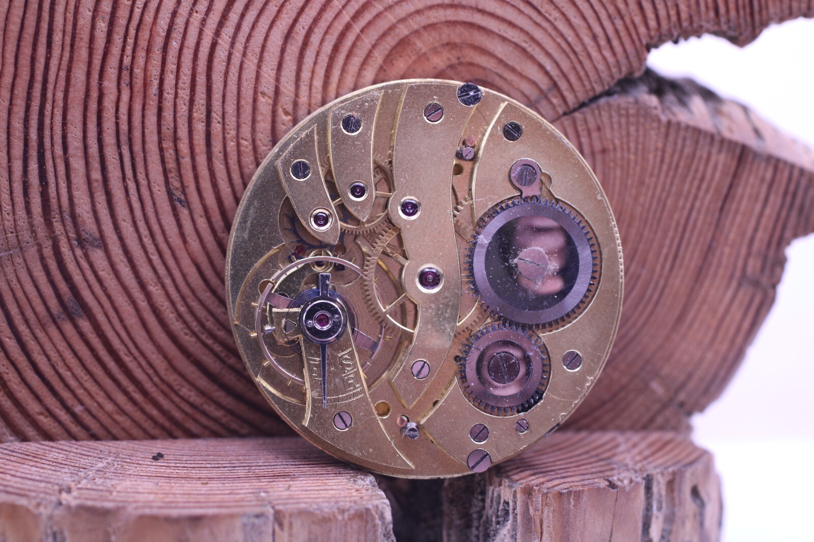HIGH GRADE ART DECO MEN’S POCKET WATCH MOVEMENT 41.7mm ⌀ FOR REPAIR (ET)