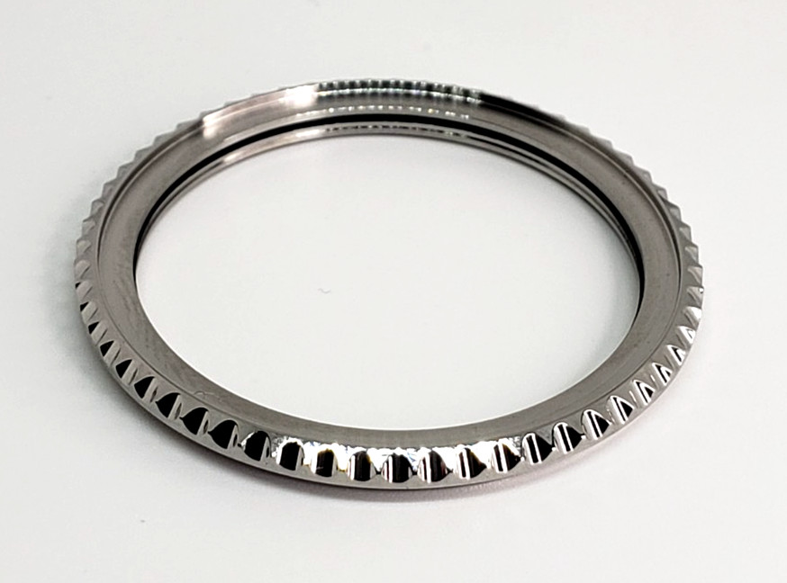 NEW STAINLESS ROTATING BEZEL FOR SEIKO 10 BAR 7S26-0040 SKX031 / 33 SUB STYLE!