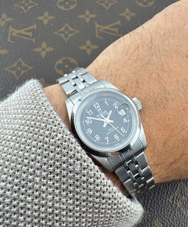 Tudor Prince Date Princess Date Automatic Black Dial Swiss Made