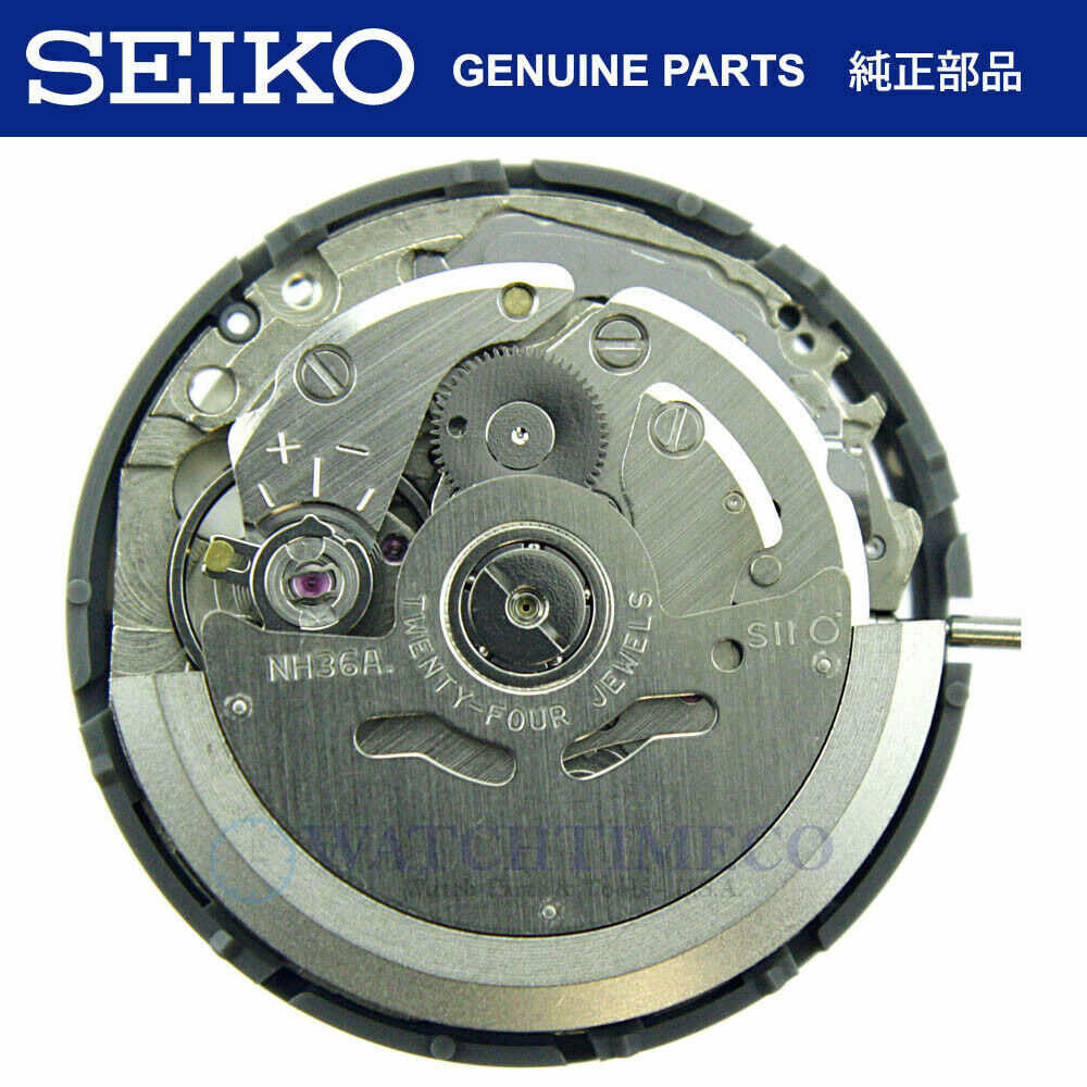 Seiko SII NH36 NH36A Movement Japanese KANJI *CROWN @ 4H* for 7S26 SKX007 Mod