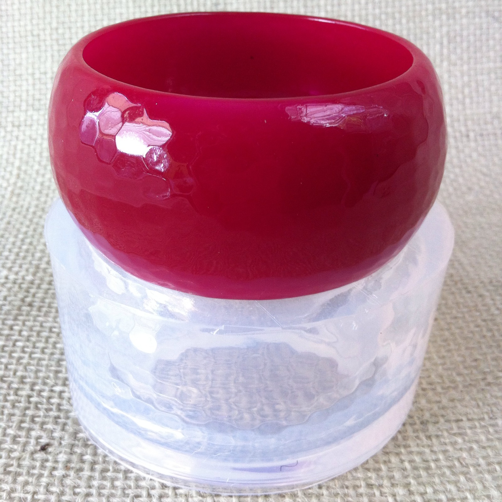 CLEAR SILICONE MOLD, (MB056) FOR SMOOTH FACETED BRACELET