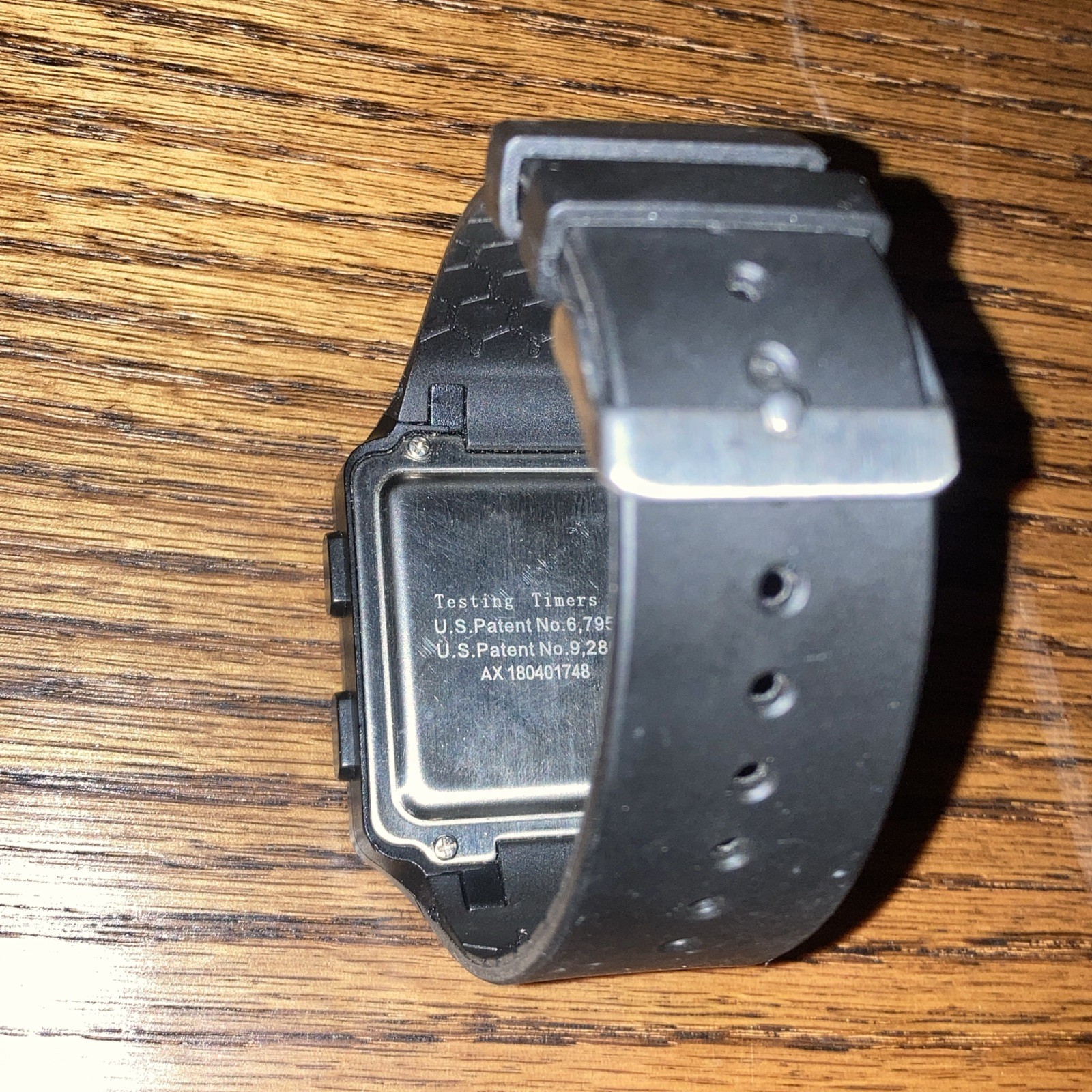 Vintage Men’s Testing Time Digital Quartz Watch Wristwatch AX2 Timer SEE DETAILS