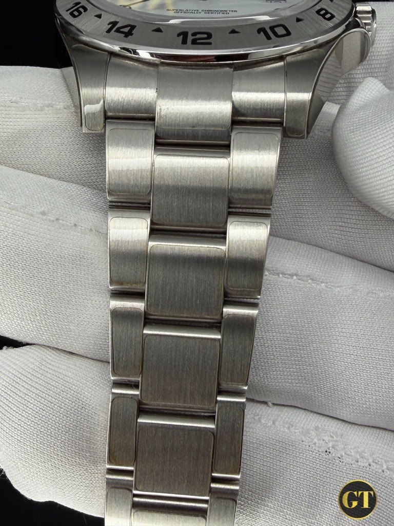 Rolex Explorer II 216570 Polar White Dial 2020 Full Set Papers Protection Film