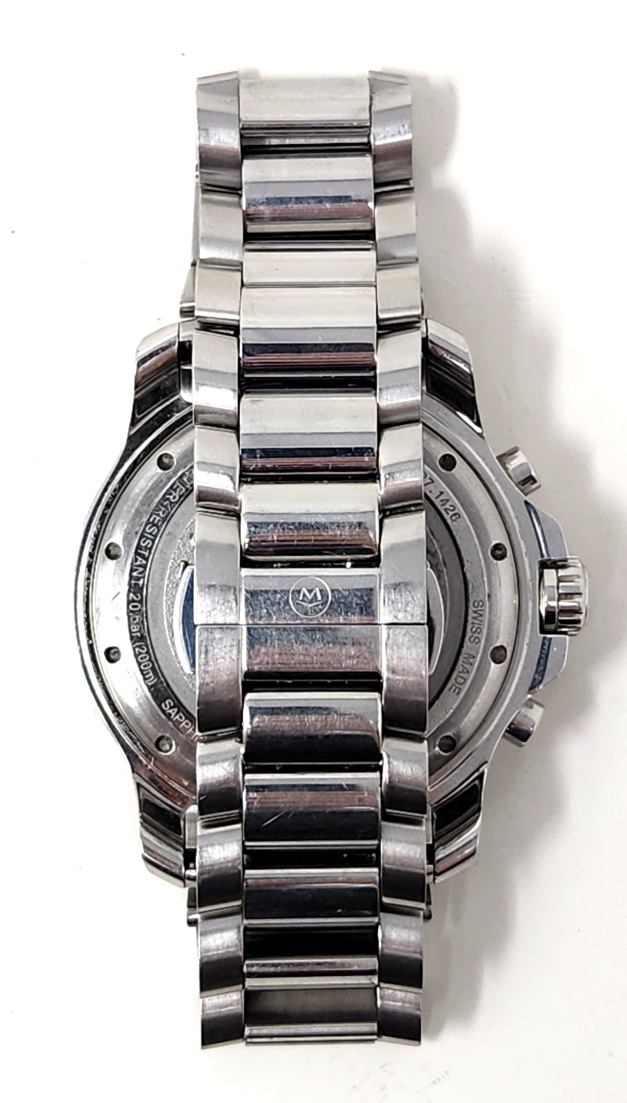 Movado Series 800 Quartz 14.1.27.1426 Chronograph 42mm Diver Watch