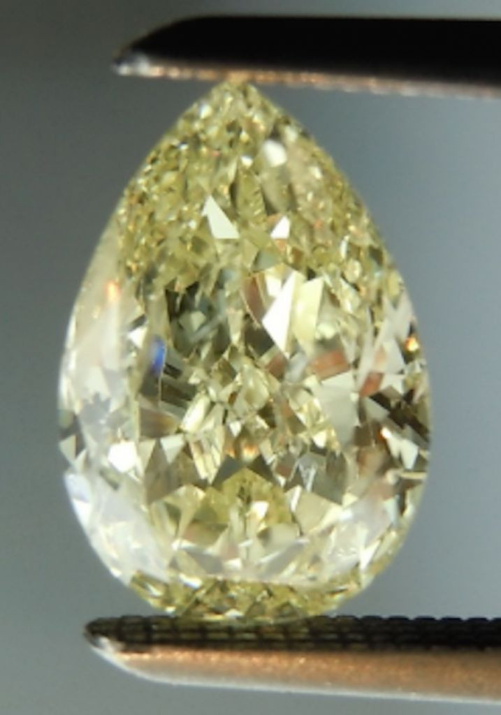 Cubic Zirconia Canary Yellow Pear 6A Top Quality Loose Stones (3x2mm – 20x15mm)
