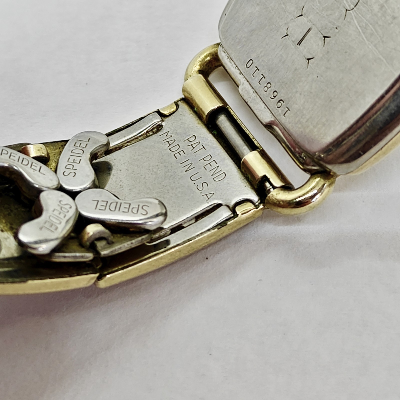Vintage 1950 Bulova Director Men’s Watch 10BC 15J Gold Filled Speidel Bracelet