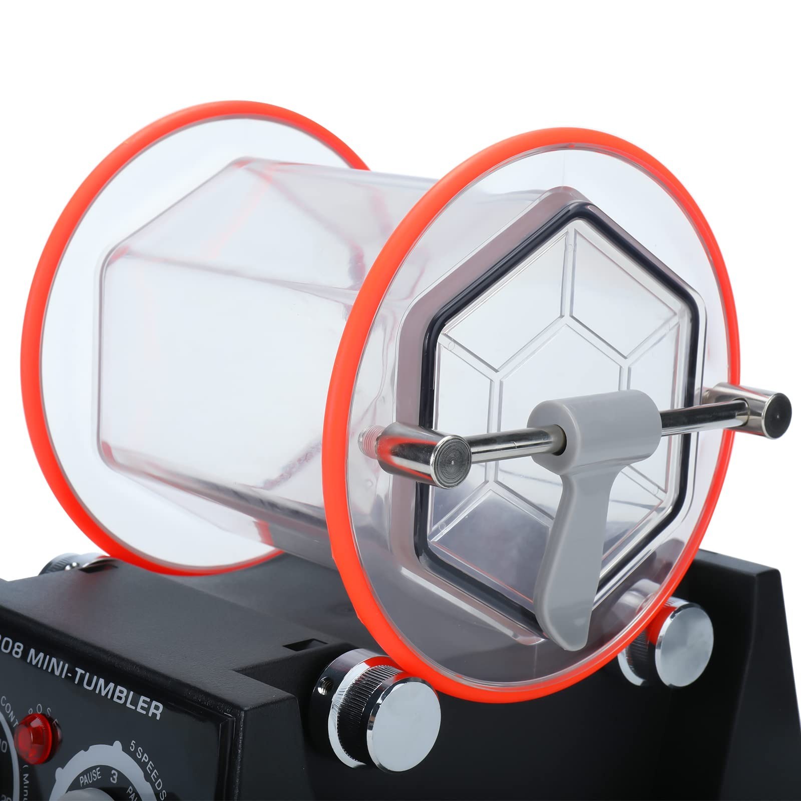 80W Jewelry Polisher Tumbler Machine – 3kg Capacity for Polishing & Cleaning