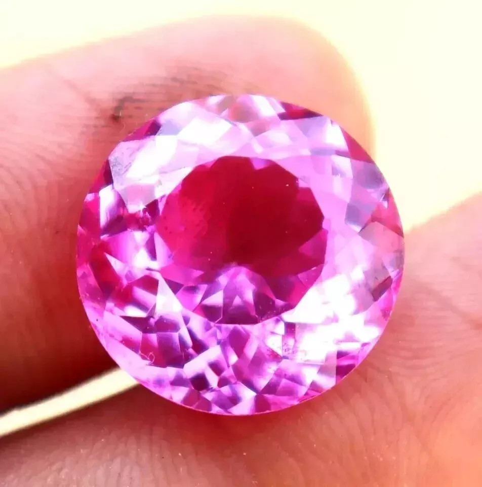 10-12 Ct Round Cut Certified Loose Gemstone Fine Natural Pink Spinel Best Offer