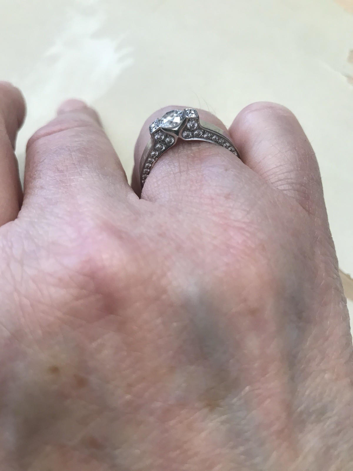 Hans D. Krieger Vintage Collection Diamond Ring