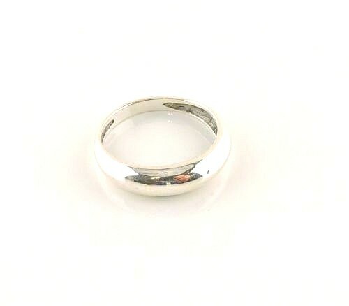 Sterling Silver Polished Dome Ring – Free Gift Packaging
