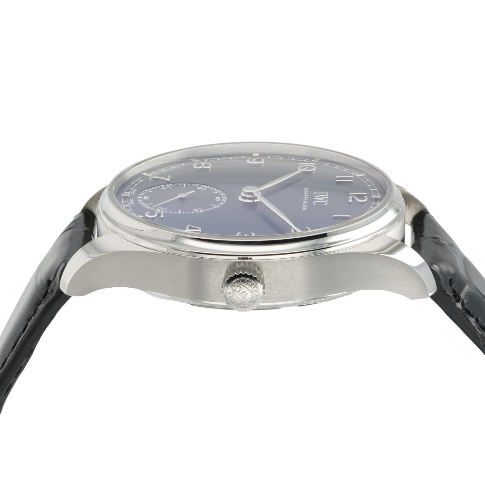 IWC Portugieser Blue Dial Stainless Steel 40mm Automatic Men’s Watch IW358305