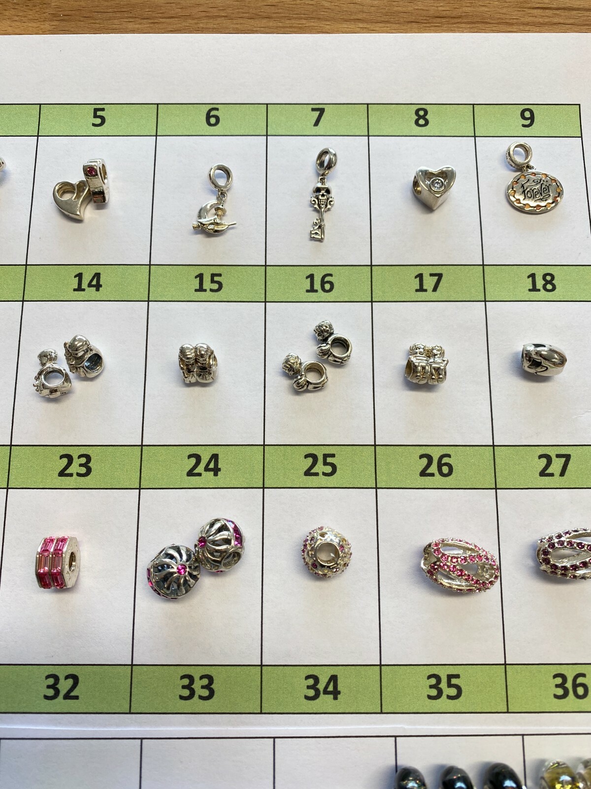 Chamilia Charm Bead Closeout #1. Authentic Chamilia .925 Sterling #1