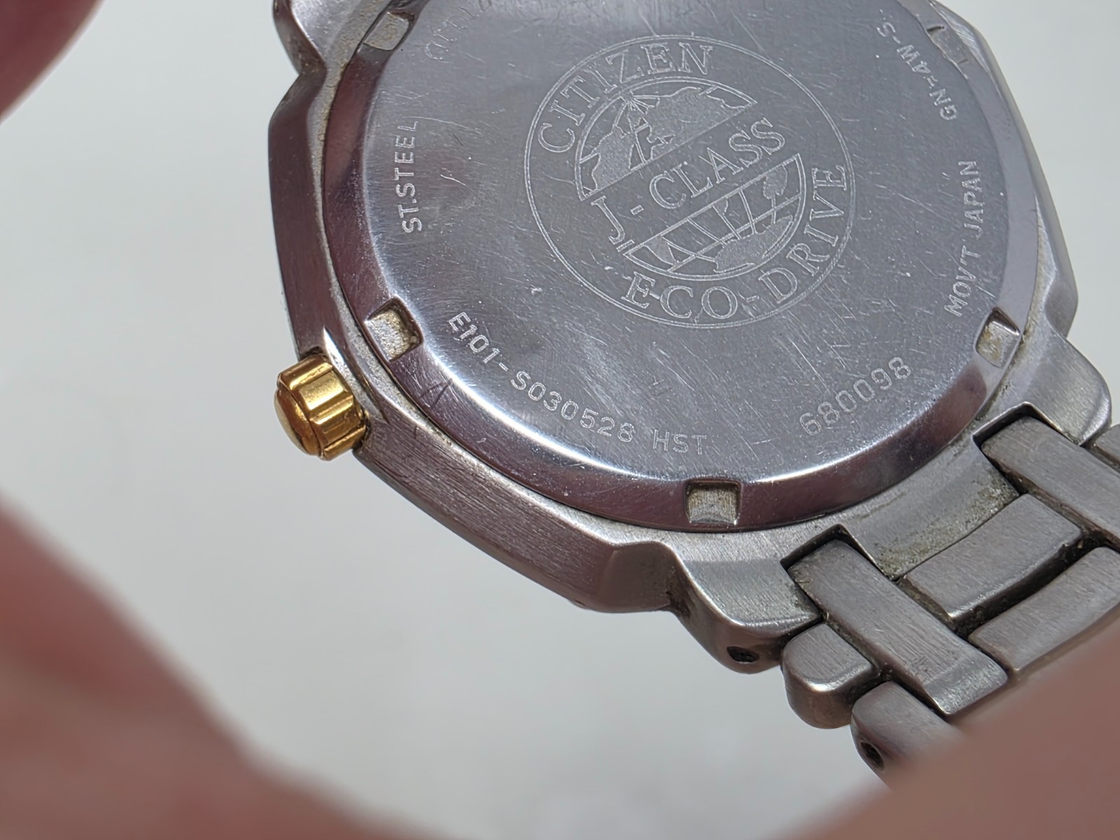 Citizen Eco-Drive 2 Tone Watch E101-S030528