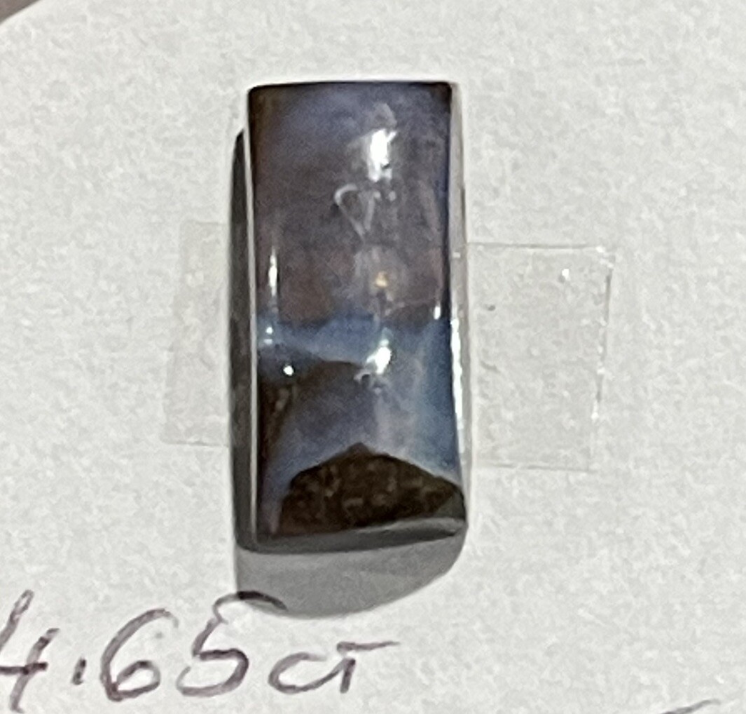 4.65ct 13.5×6.5x5mm Australian Crystal Boulder Opal Cabochon Ring Gem