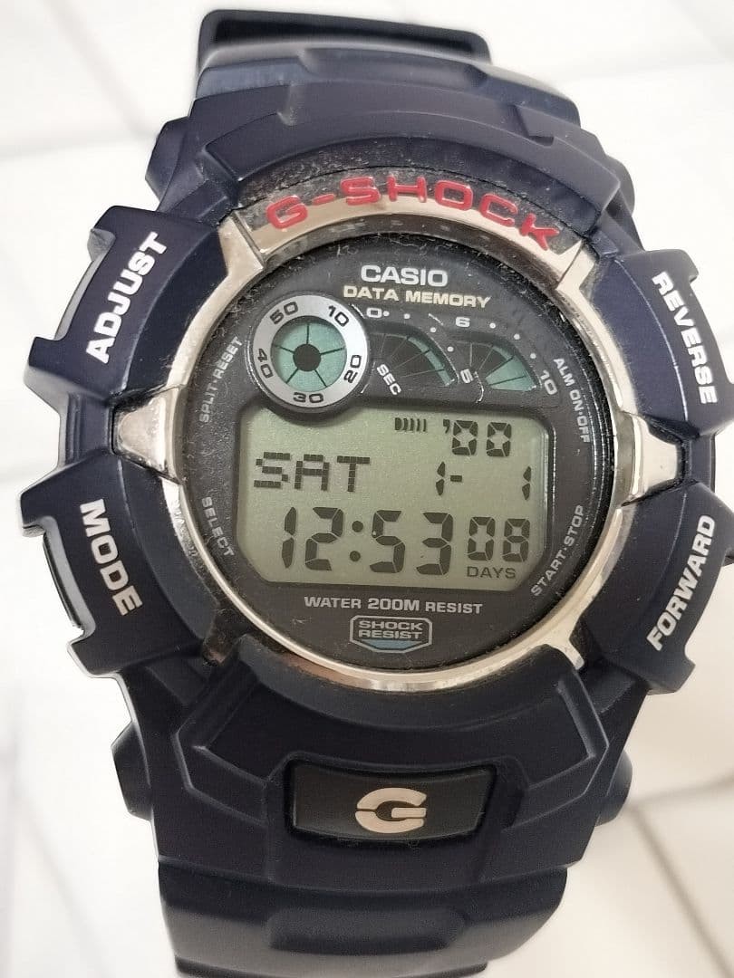 Good Condition Working Item CASIO G-SHOCK G-2110 Model Number 2276 Watch