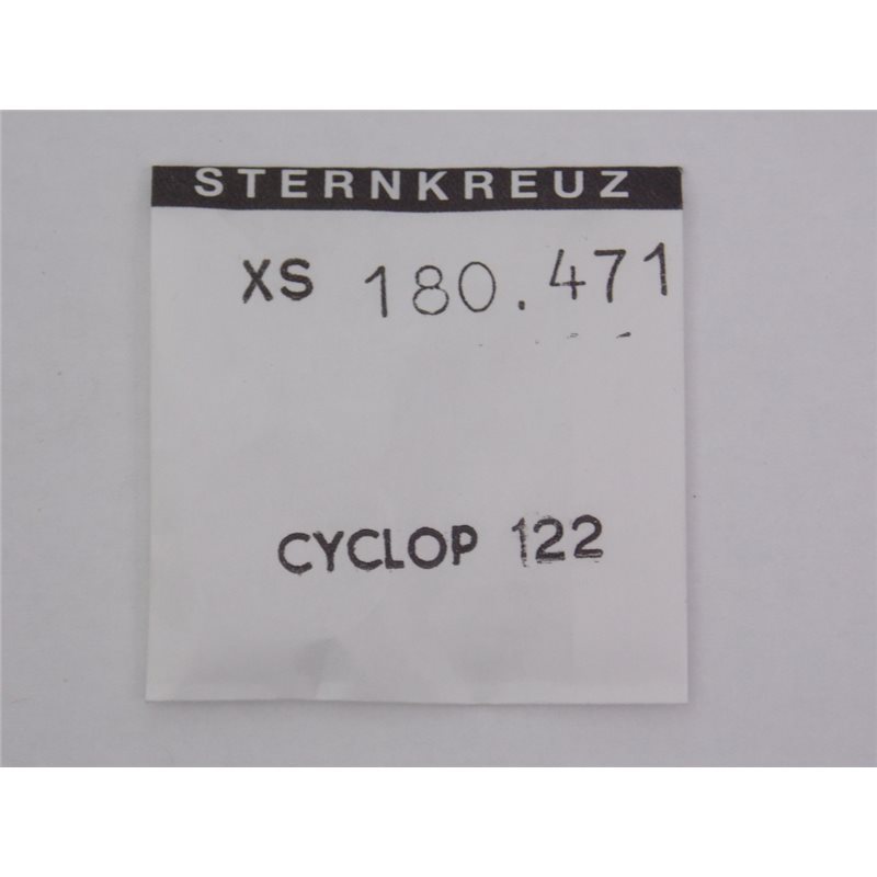 Cyclops 122 Rolex Tudor Princess Lady Crystal Plastic Plexi Sternkreuz RX Glass