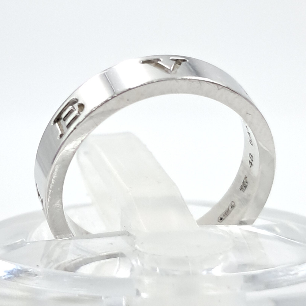 Bvlgari 18K White Gold B.Zero1 Ring Size 48
