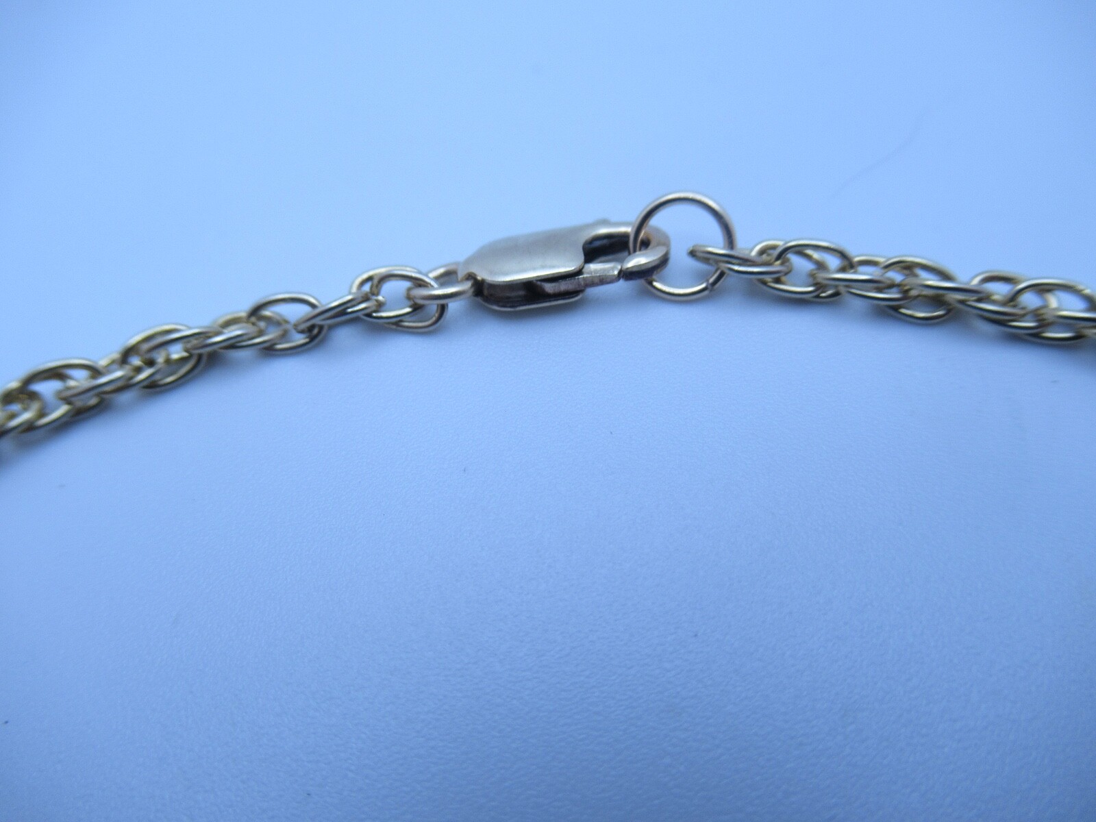 7.5 Inch Gold Filled Rope Bracelet