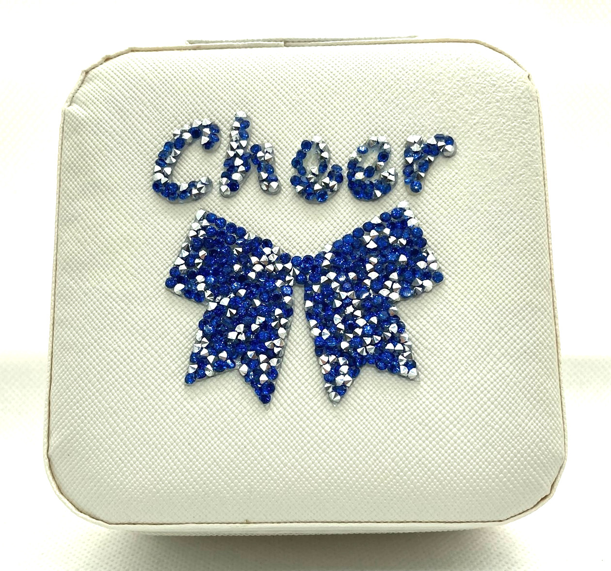 Twelve Travel Size Girls Cheer Jewelry Cases for Gifts Cheer Team Party Favors
