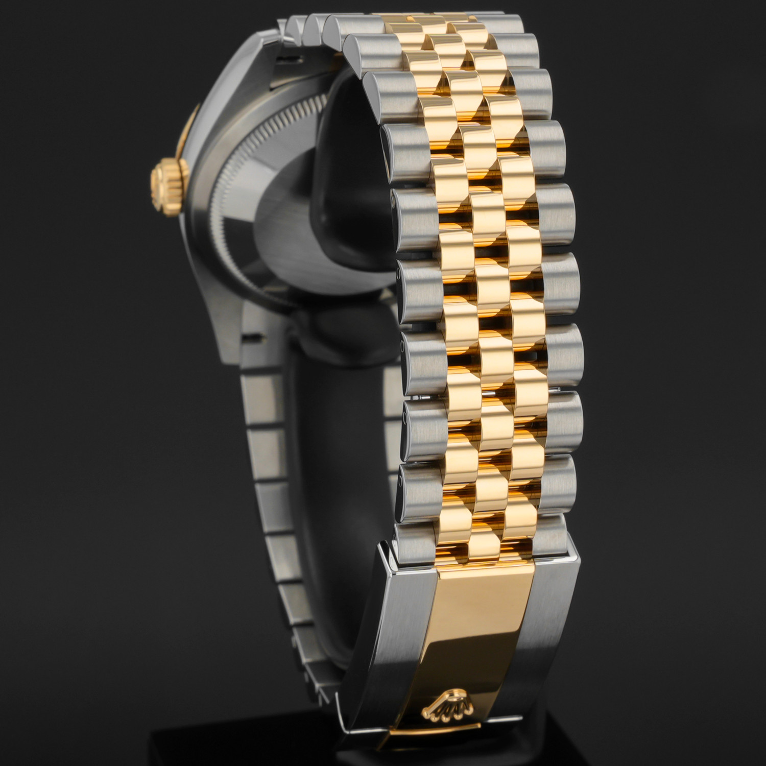 Rolex Datejust 36 126233 Gold & Steel Watch – Silver Roman VI Diamond, Jubile…