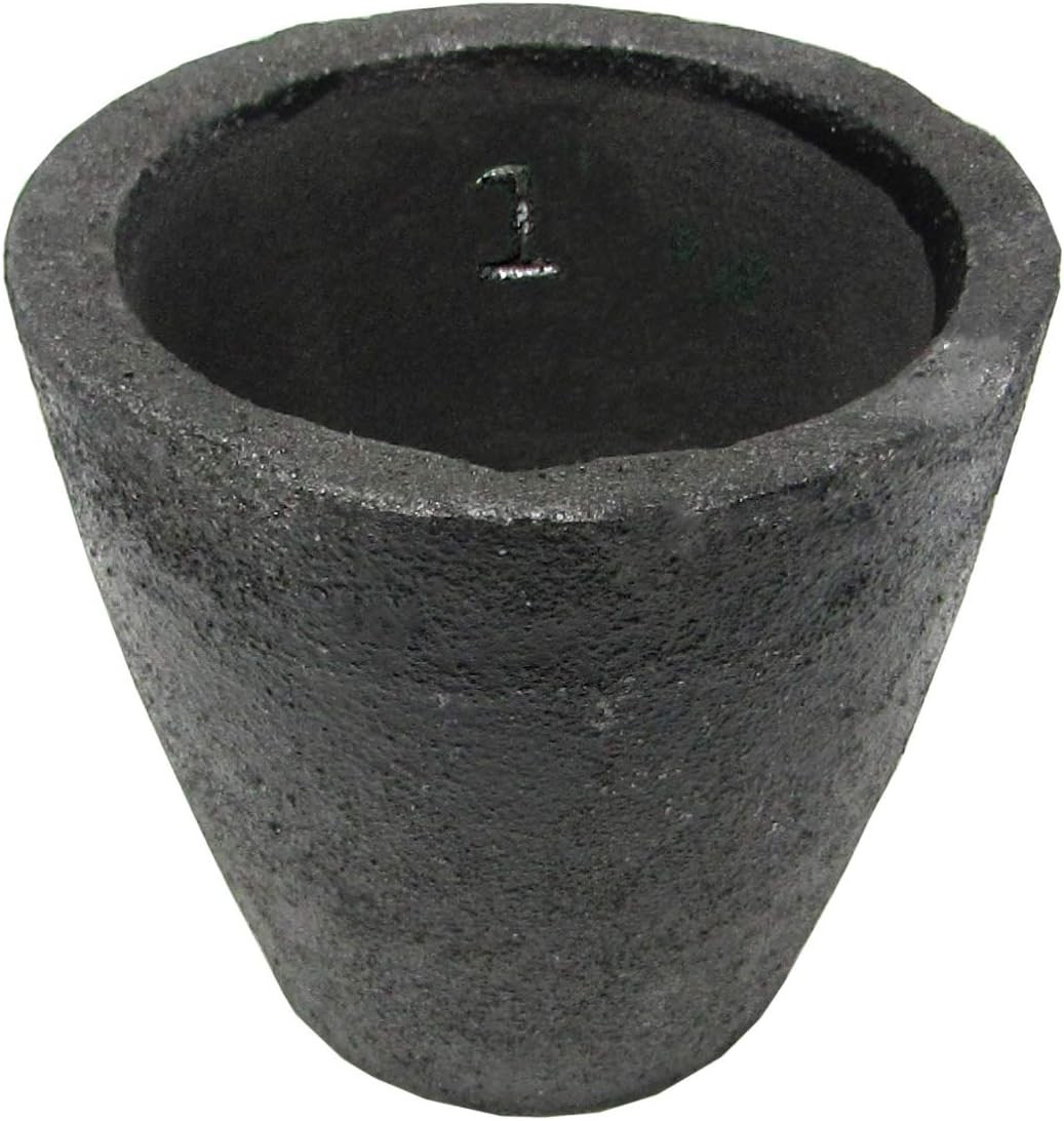 Durable Ceramic Foundry Crucible for Melting Gold & Copper – 2912°F Rated