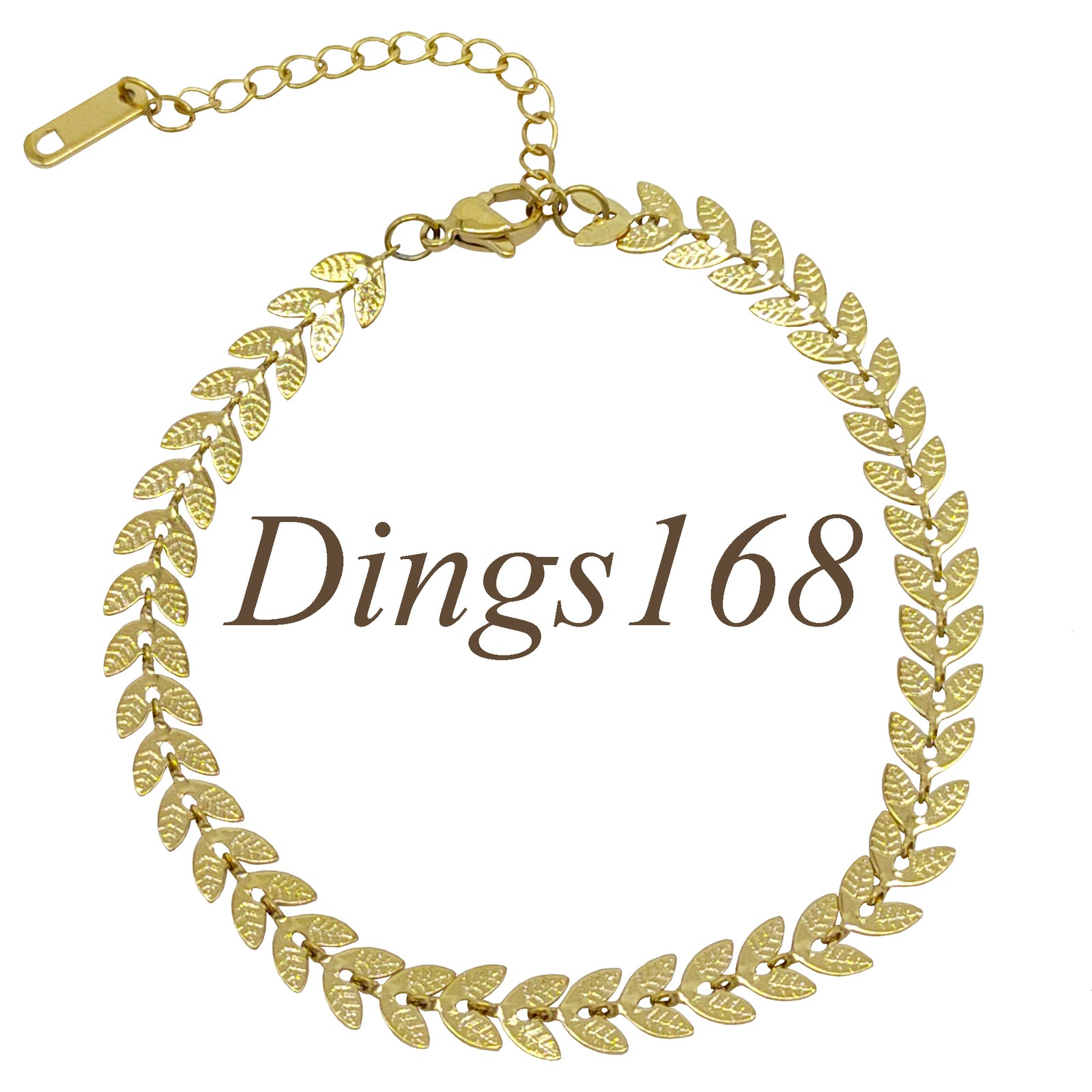 Genuine 18K Gold Filled Hypoallergenic Fish Tail Chain Bracelet 7″/9 inch *5.5mm