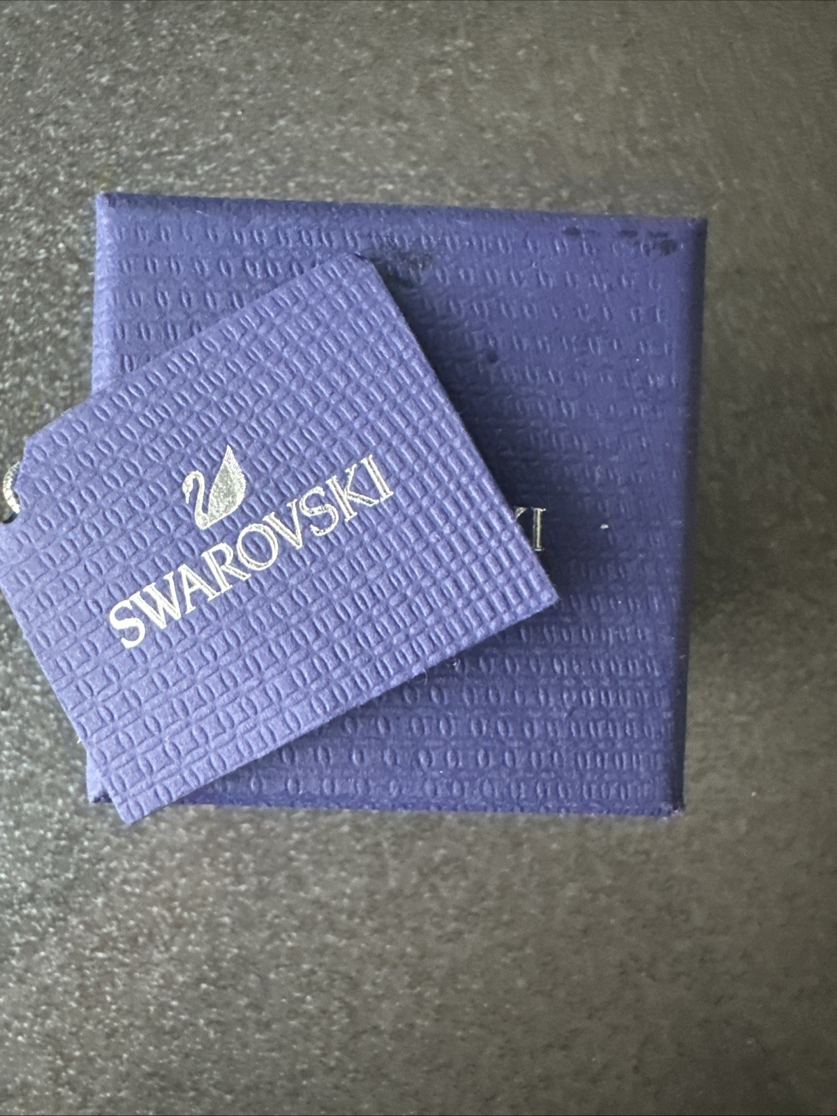 Swarovski Stilla Attract Ring Silver Size 6 With Box And Tag