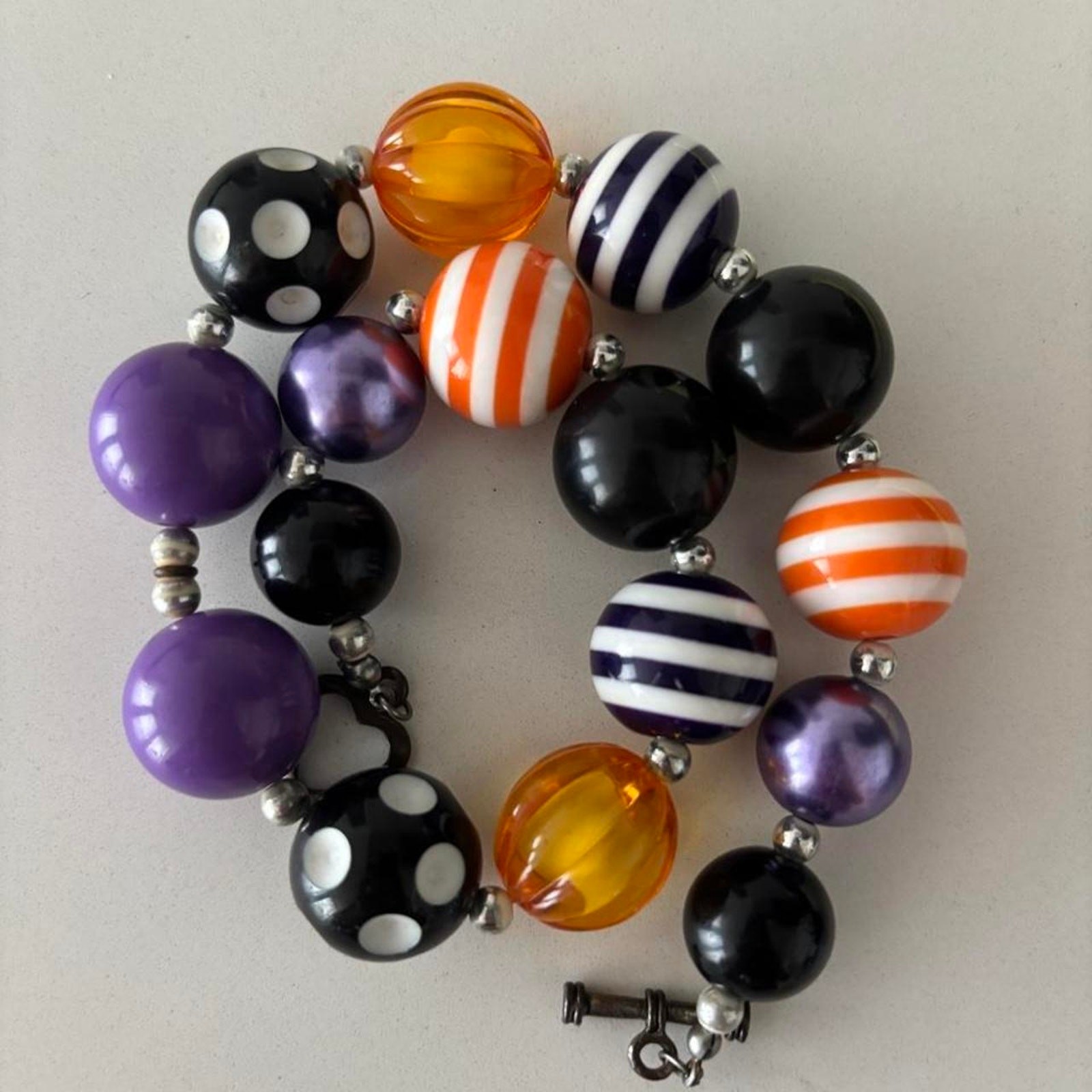 Vintage statement necklace featuring oversized