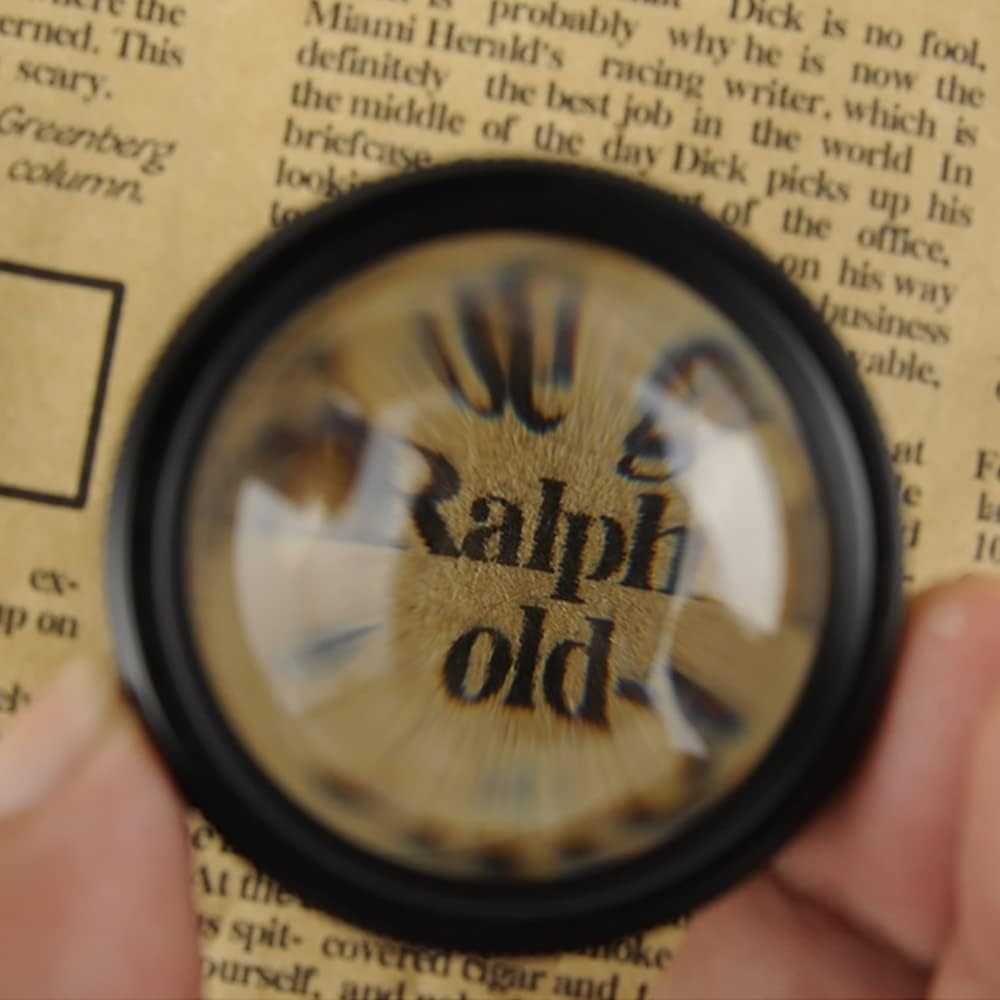 40X Jewelers Loupe Magnifier Light Jewelry Eye Loop Pocket Magnifying Glass Coin