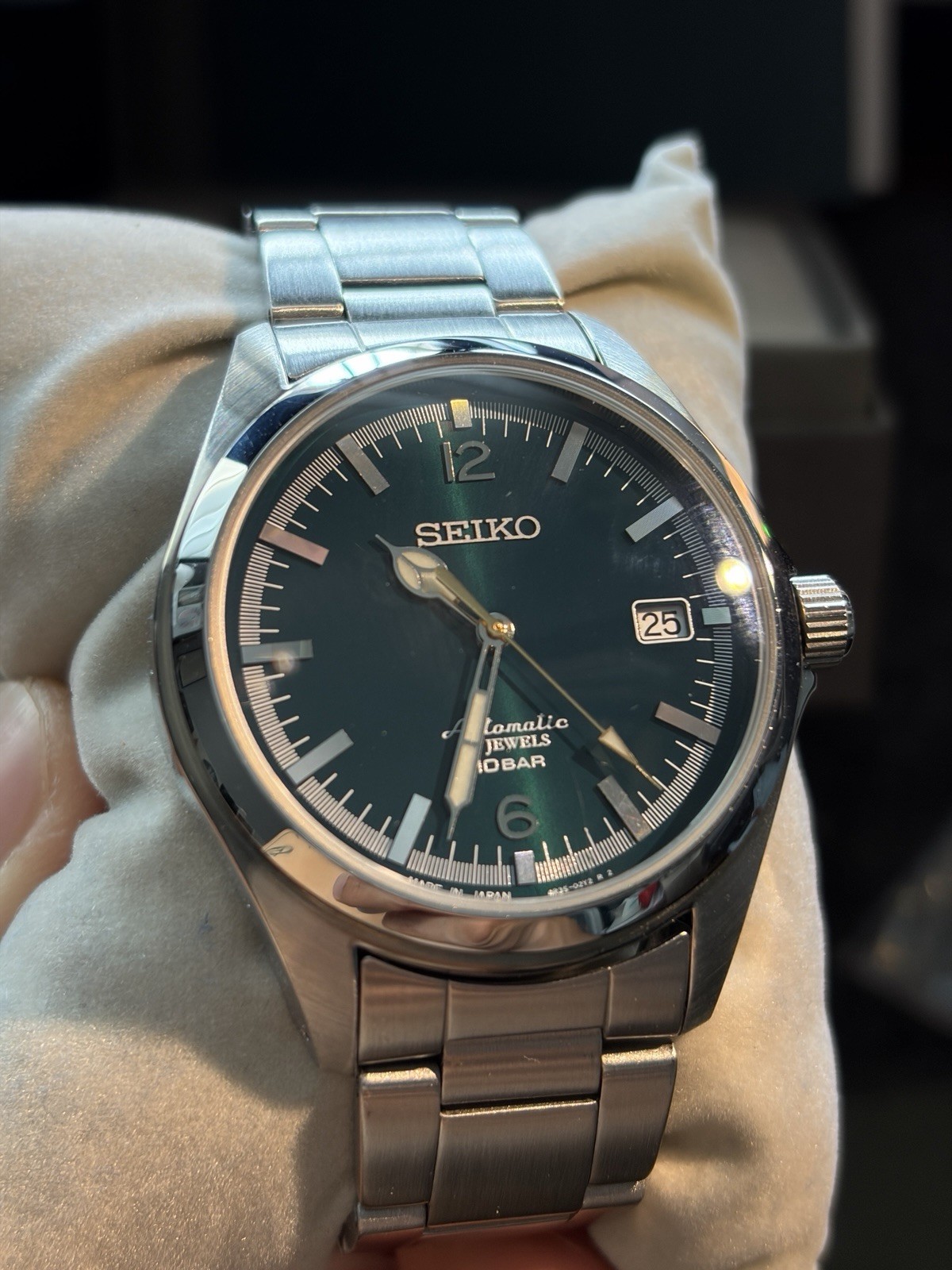 Seiko x Tic Tac Collaboration Stainless Steel Automatic Men’s Watch SZSB036