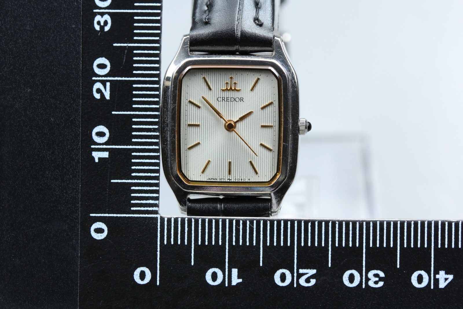 [Near MINT] SEIKO Credor 1271-5020 21mm Silver Dial Quartz Women’s Vintage Watch