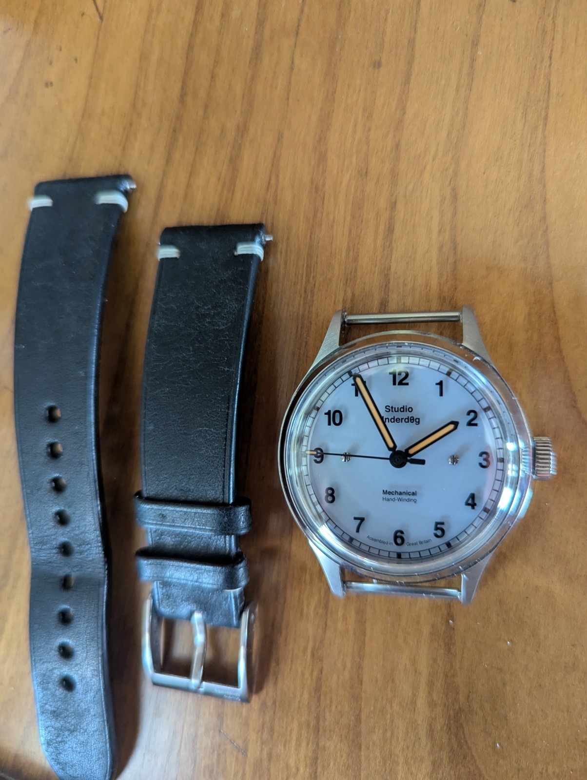 Studio Underd0g 02SERIES Steffany Blue Field Watch 37mm Sellita SW210-1 Mint Box