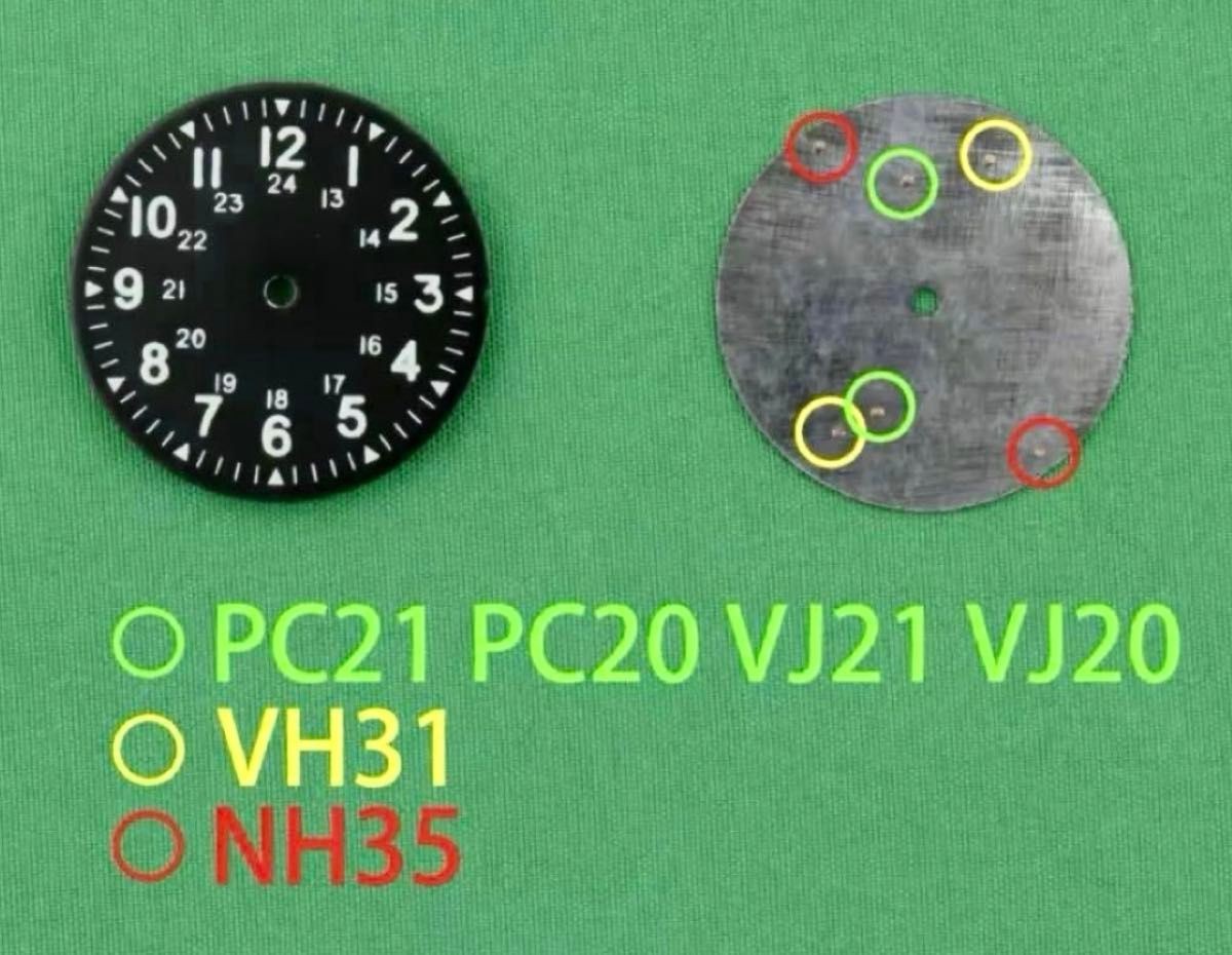 buships nh35 Kit Automatic Self Winding Automatic Military Watch