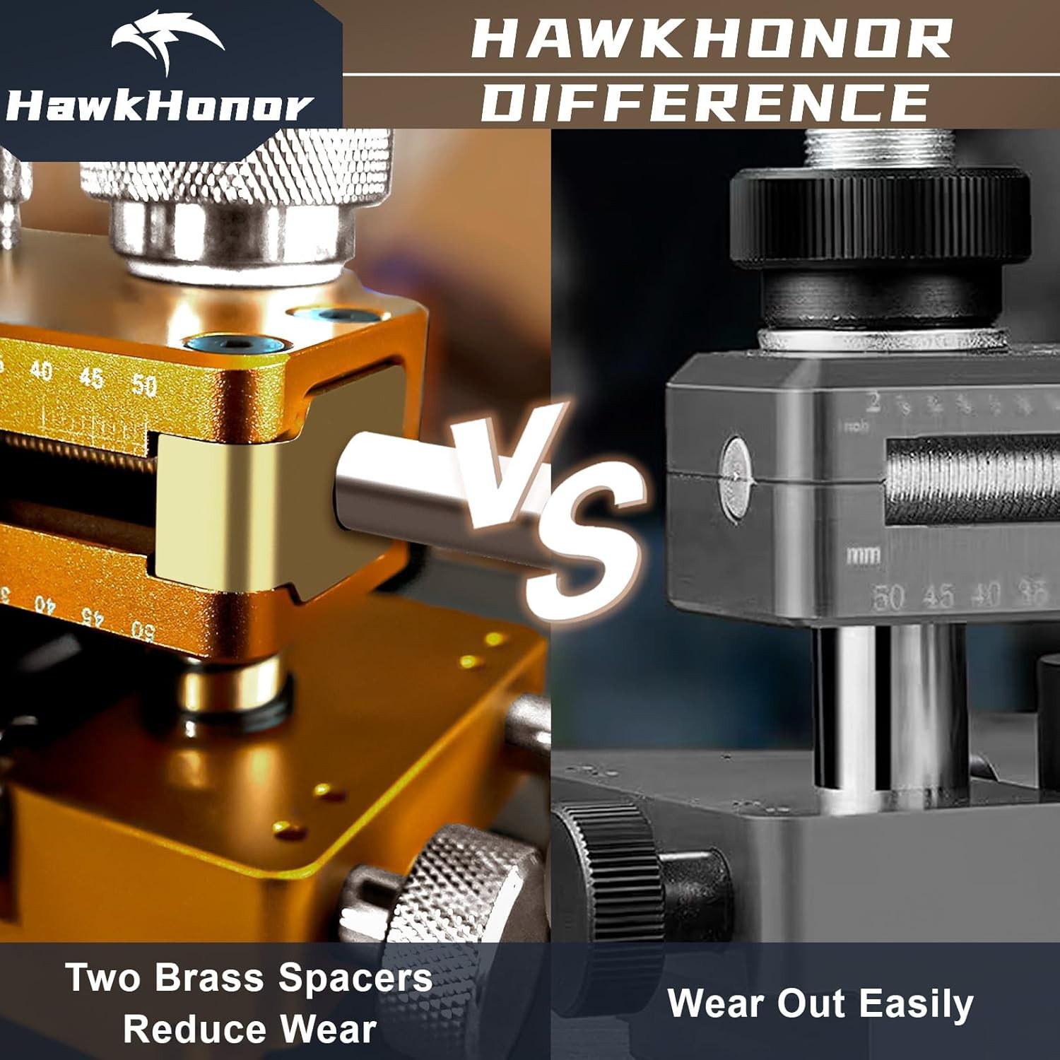 HAWKHONOR Watch Press Pusher Tool for Crystal Back Case Repair Removal