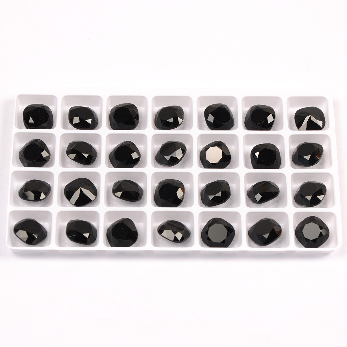 Cushion Cut All Colors Sewing Glass Rhinestones Sew On Diamond Strass Stones DIY
