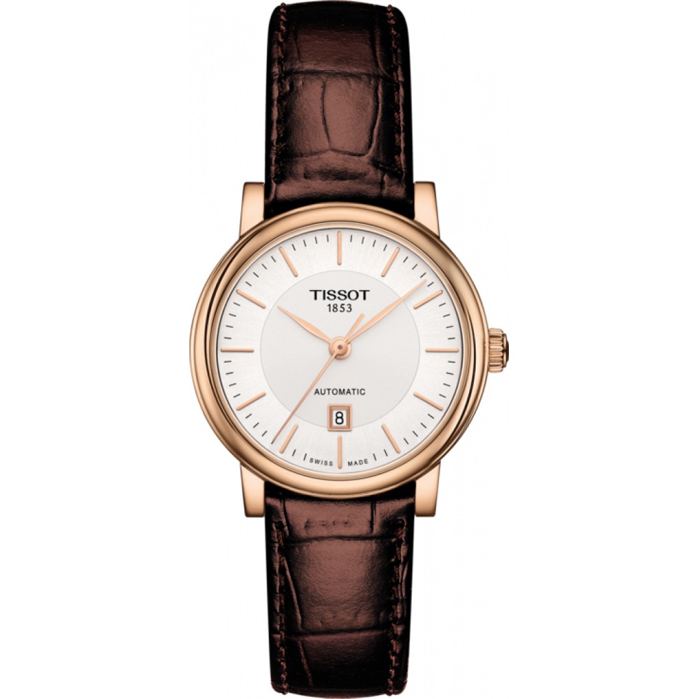 Tissot Brown Womens Analogue Watch Carson T1222073603100