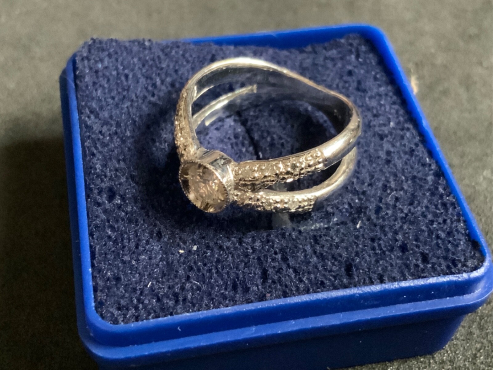 LADIES NATURAL DIAMOND RING 0.62 Carat US SIZE Approx. 5 3/4