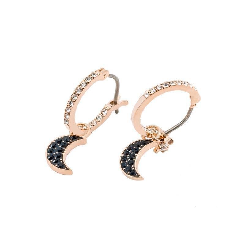 Swarovski Romantic Moon Star Shape Earrings