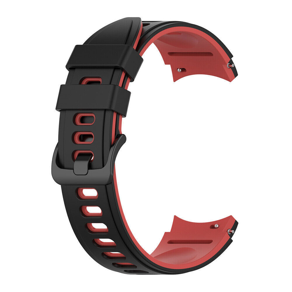 For Samsung Galaxy Watch 4/5/6 40 44 Classic 42 46 47 Silicone Sport Band Strap
