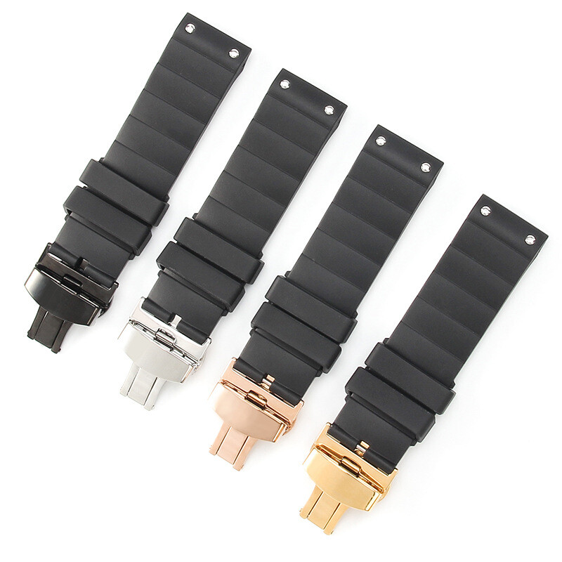 High Quality Double Press Butterfly Buckle Stainless Steel Folding Clasp 10-22mm