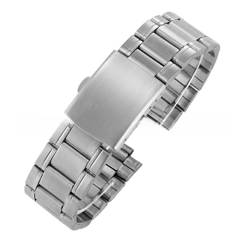 Premium Solid Stainless Steel Watch Straps Bands Business 12/14/16/18/20/22/24mm