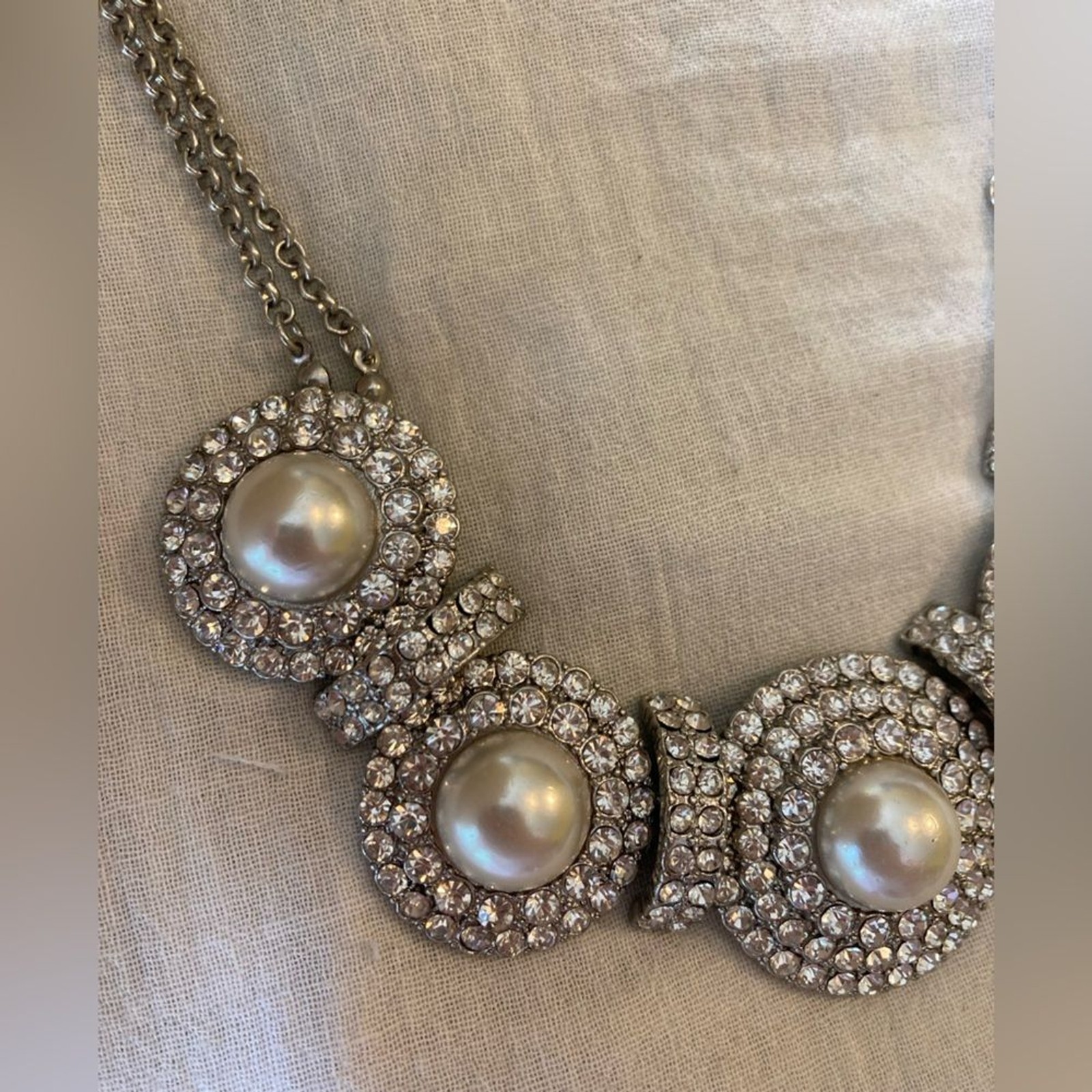 Brilliant Stones Statement Runway Bling Necklace