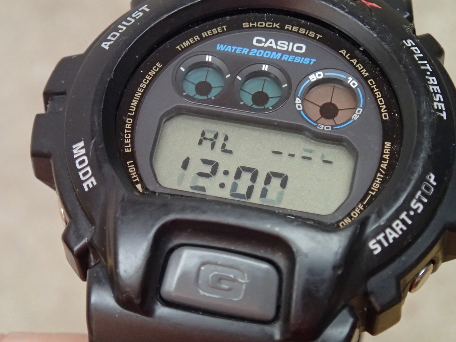 Casio DW-6900 G-Shock 3230 Watch Works but Has Issue