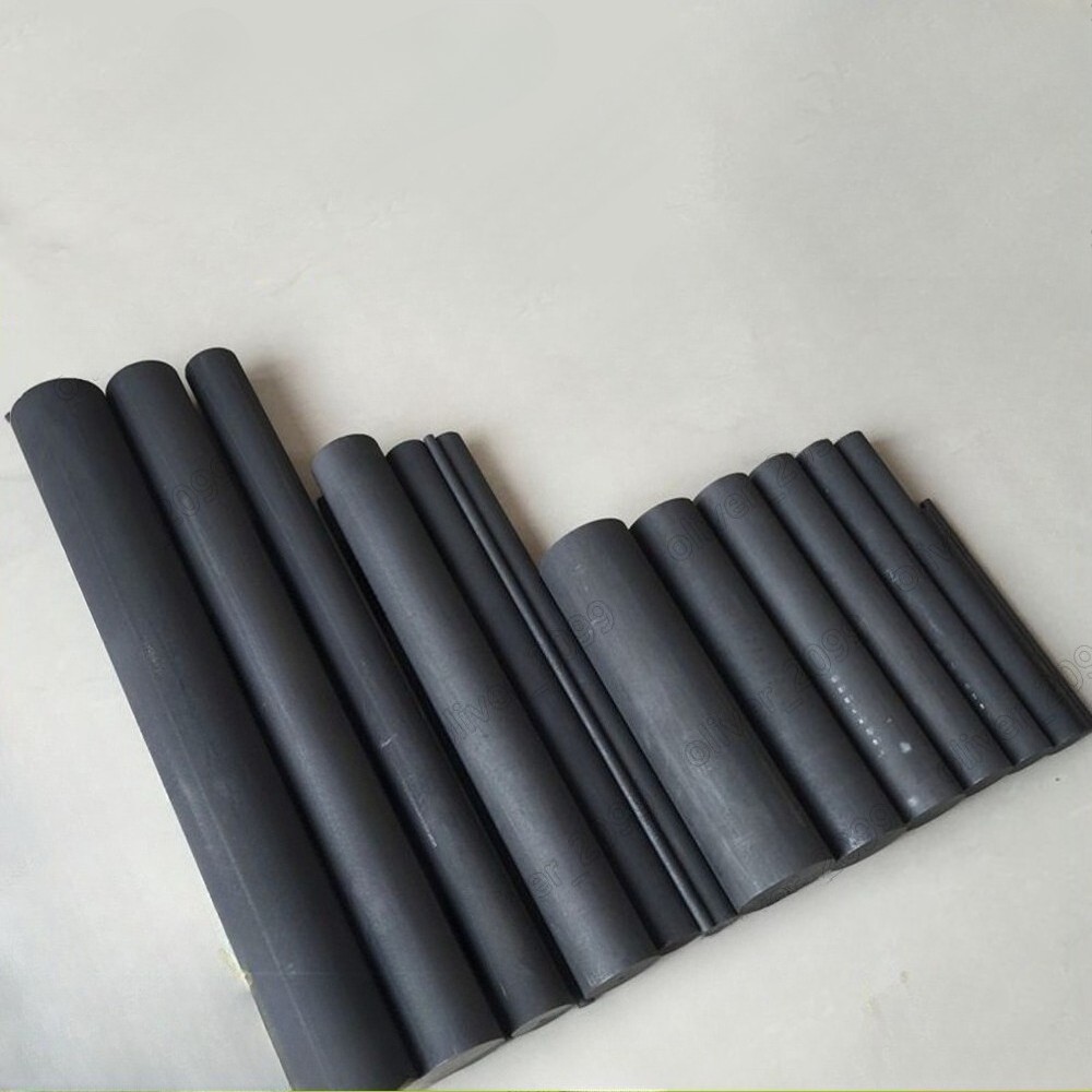 Conductive High Temperature Resistant High Purity Graphite Round Rod Carbon Bar