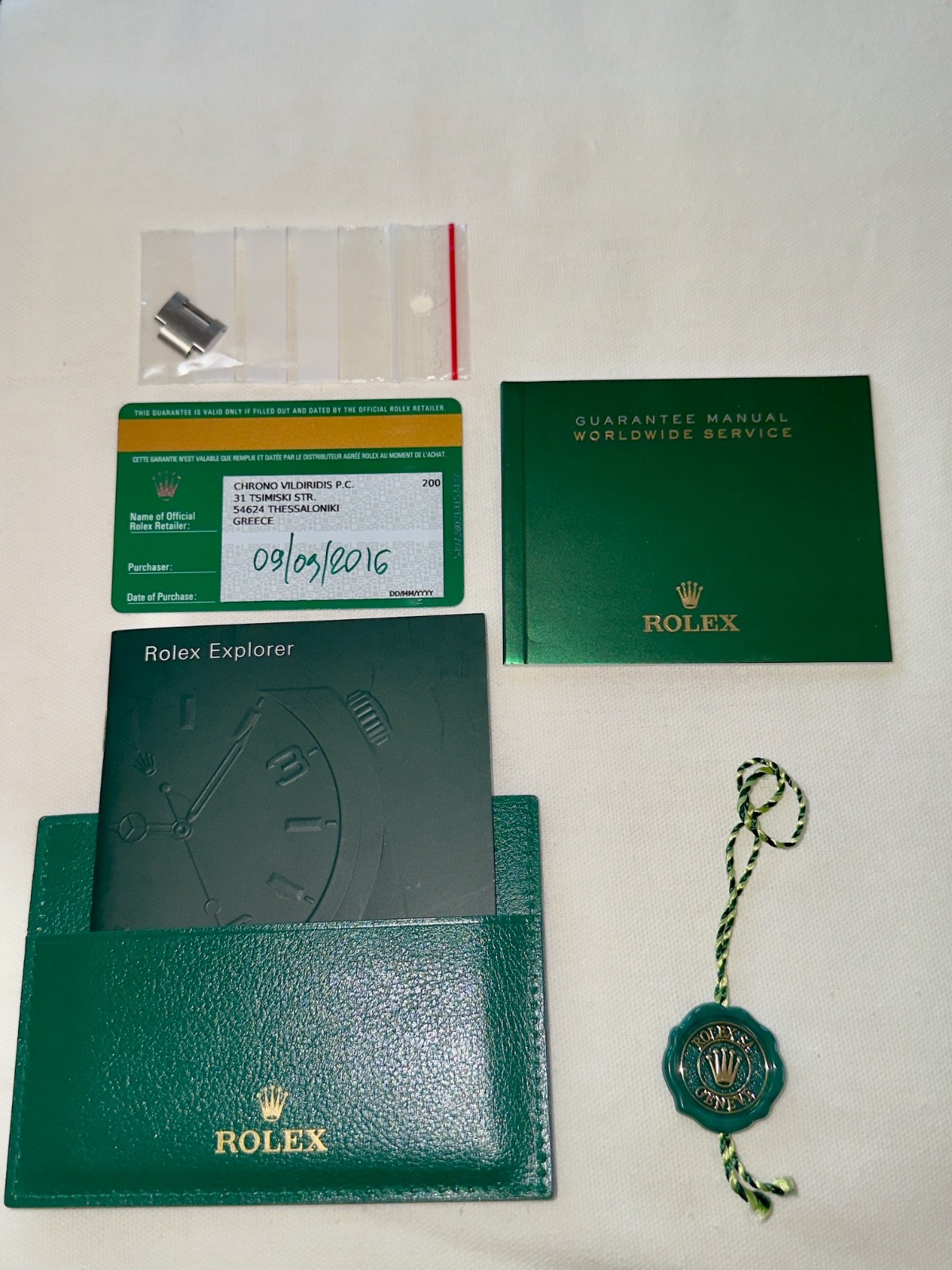 Rolex Explorer 214270 MK2 39mm 2016 Full Set Box Papers One Owner