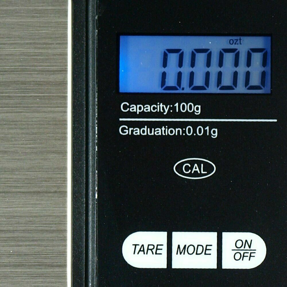 0.01g x 100g Digital Pocket Scale 0.01 Gram Portable Precision Scale CS100