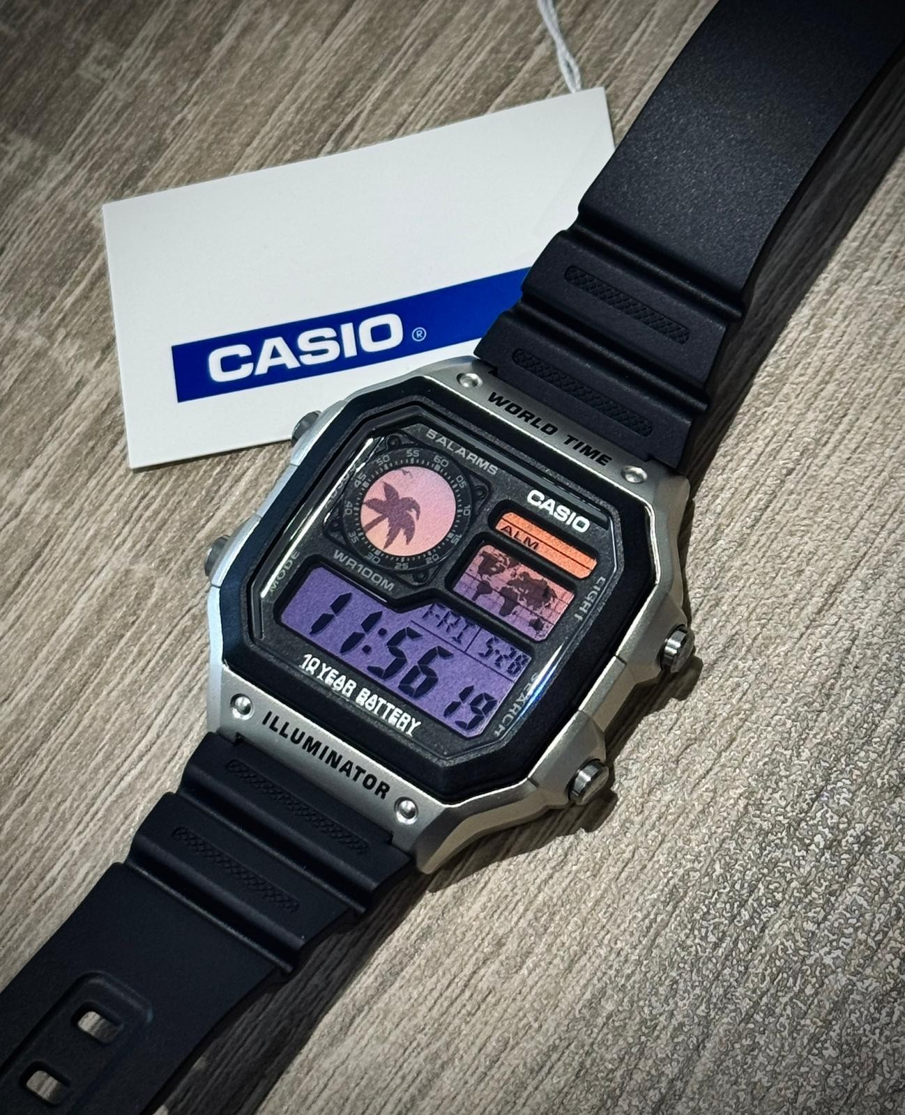 Custom Casio AE-1200WH Royale Vice City GTA 6 Style Mod
