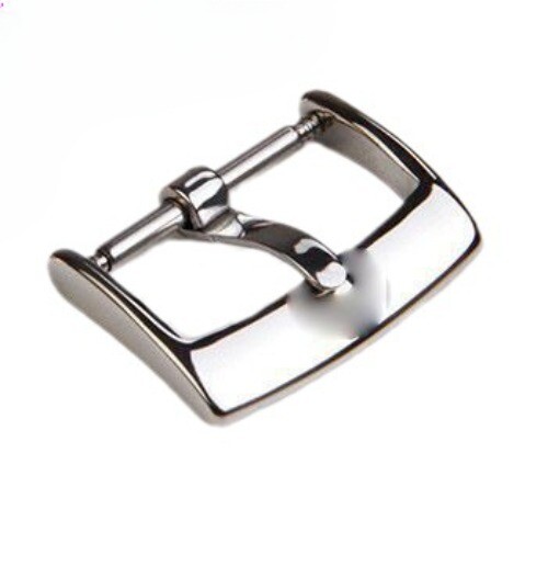 Premium Stainless Steel Buckle Pin Buckle Strap Buckle for Omega 14 16 18 20mm