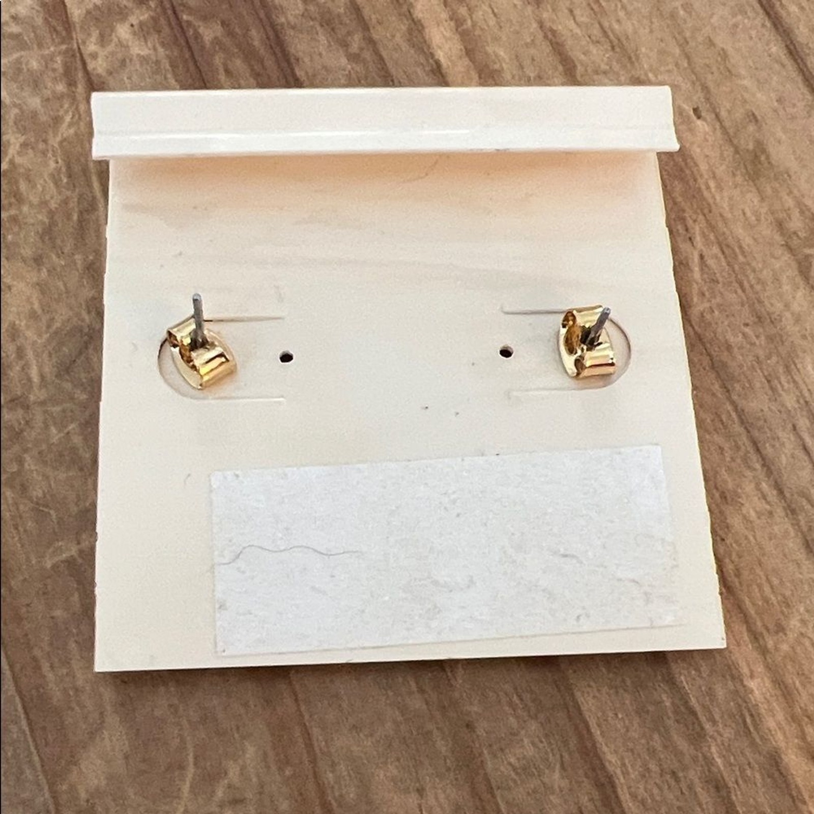 French Connection Gold-Tone Bar Earrings